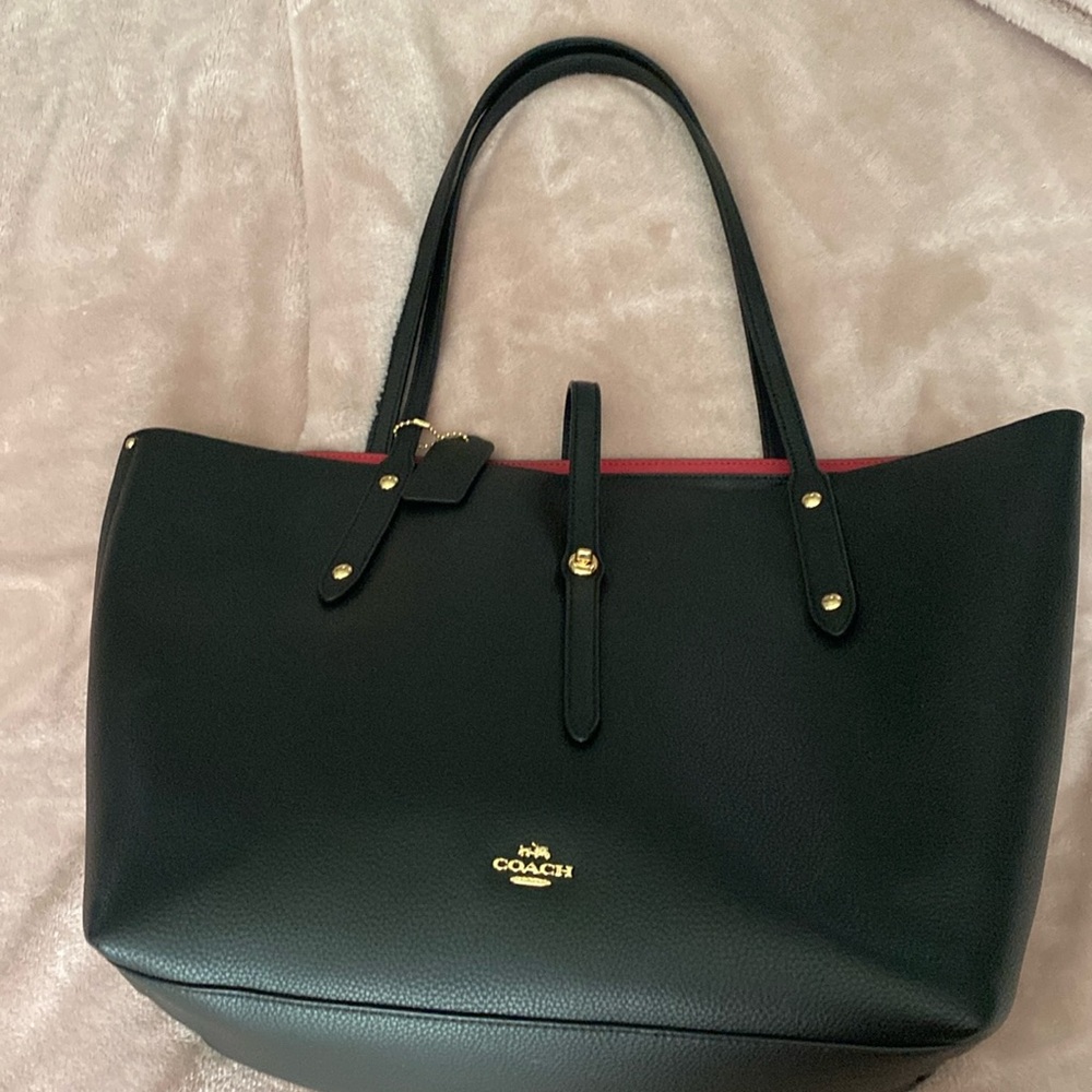 Authentic Coach market tote.